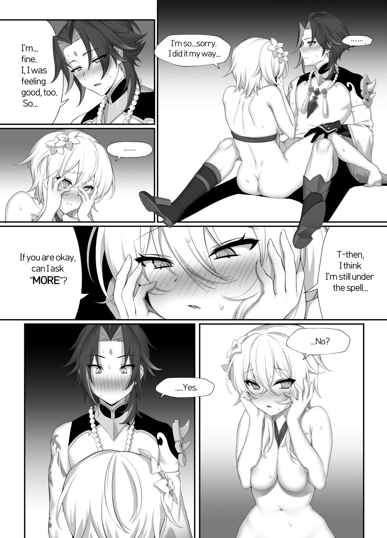 Hentai Manga Comic-It can be a curse-Read-12